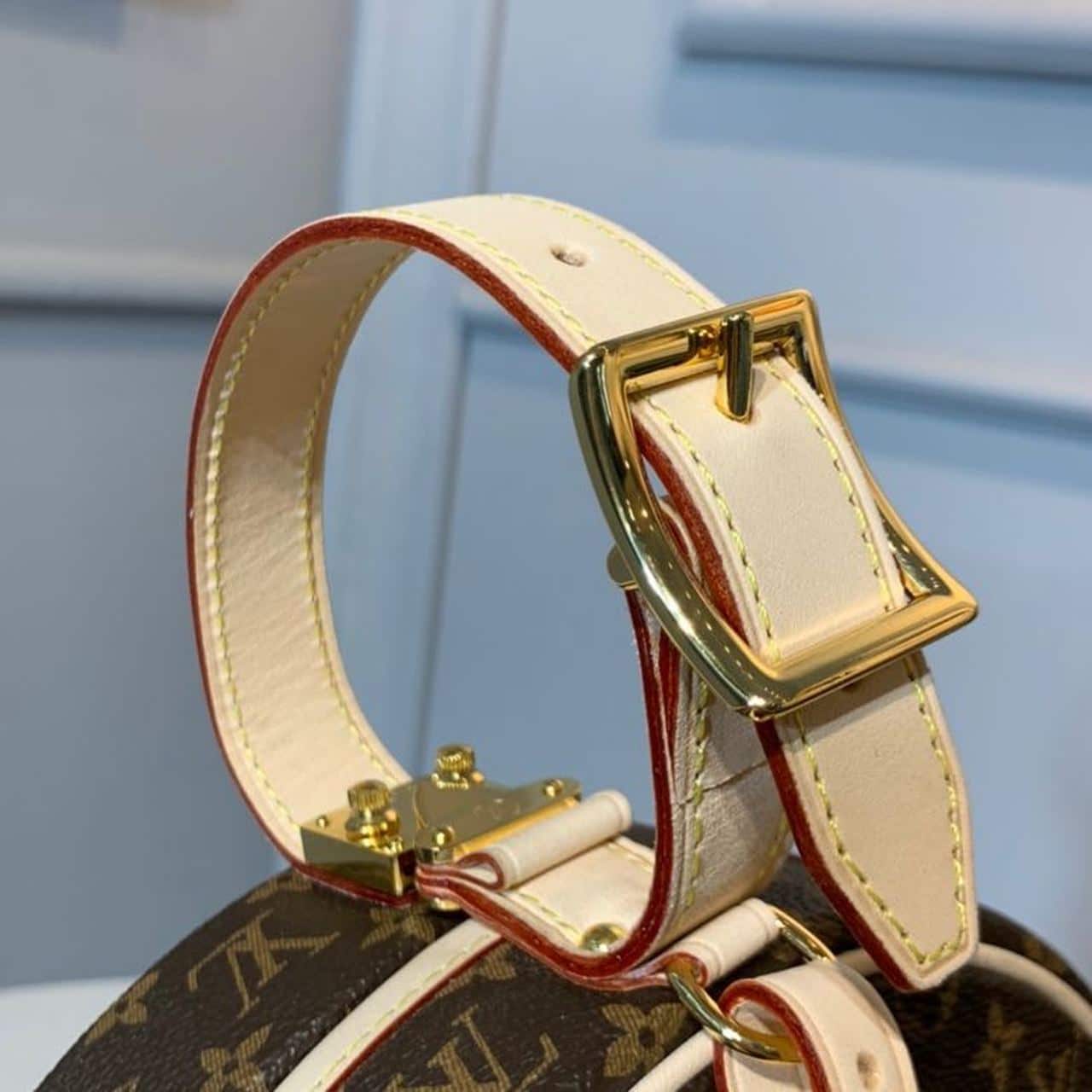 1:1 Replica Louis Vuitton LV Petite Boite Chapeau Monogram Canvas Luxury Bag For Women M43514 - 6.9in/17.5cm - Image 14