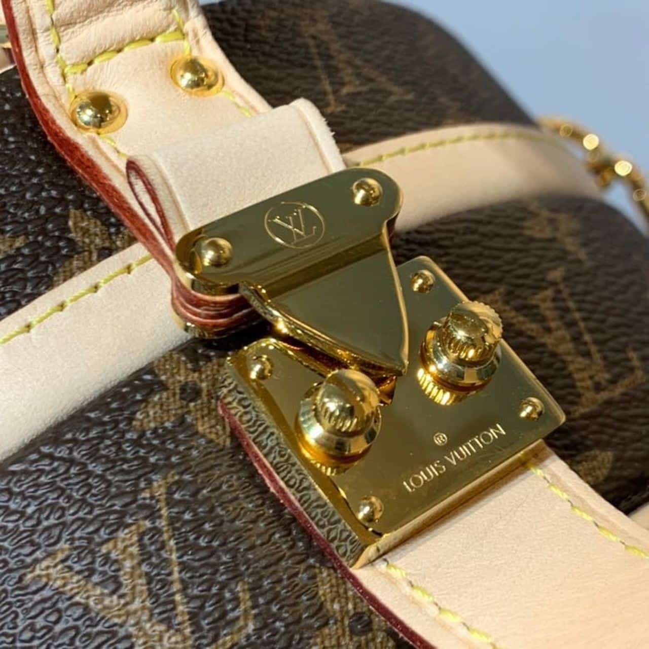 1:1 Replica Louis Vuitton LV Petite Boite Chapeau Monogram Canvas Luxury Bag For Women M43514 - 6.9in/17.5cm - Image 13