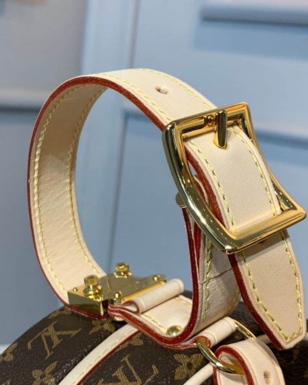 1:1 Replica Louis Vuitton LV Petite Boite Chapeau Monogram Canvas Luxury Bag For Women M43514 - 6.9in/17.5cm