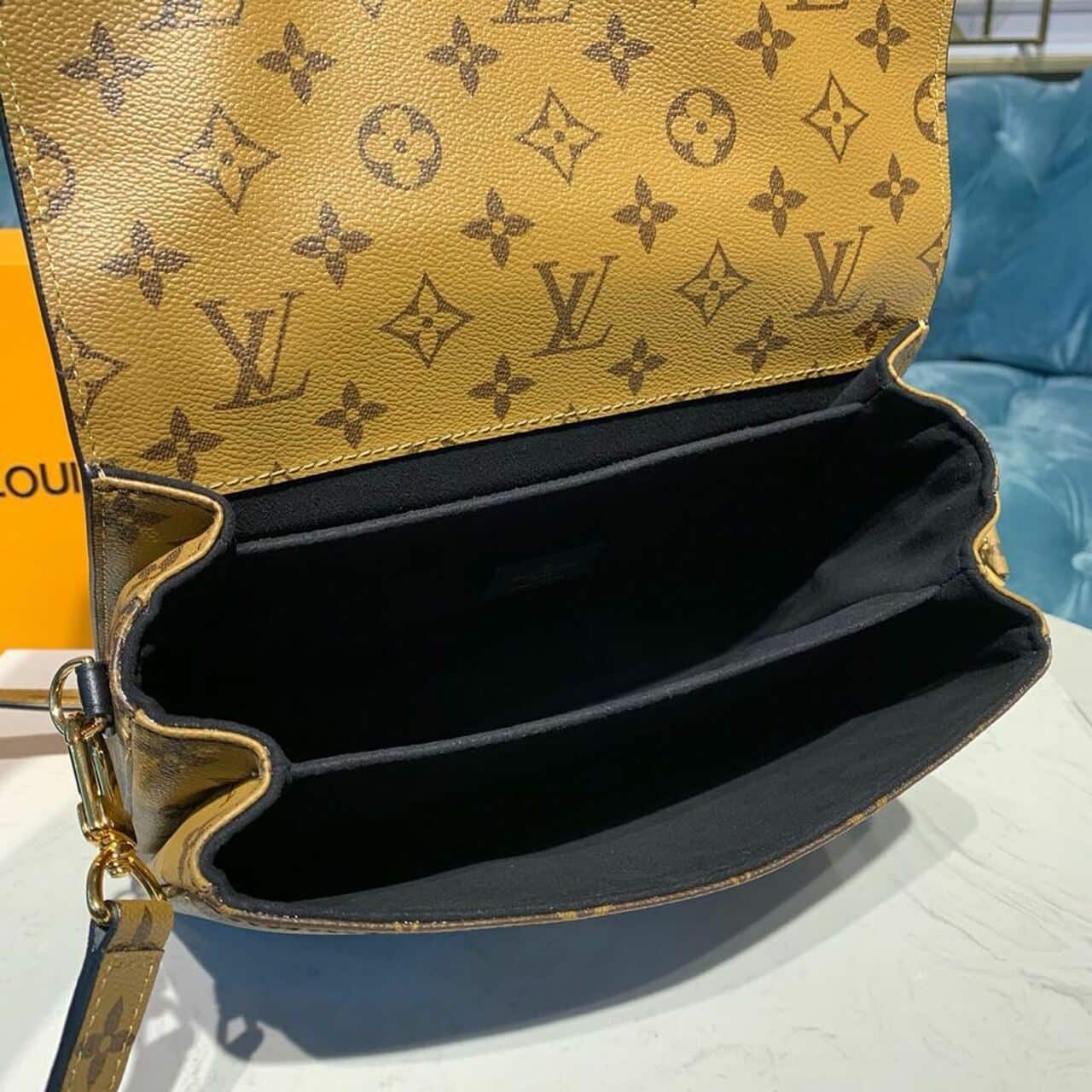 1:1 Replica Louis Vuitton LV Pochette Métis Monogram Reverse Canvas Luxury Bag For Women M44876 - 9.8in/25cm - Image 7