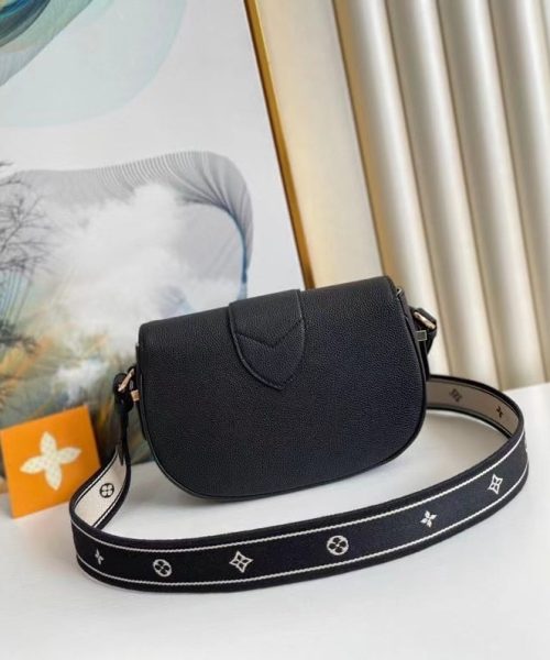 1:1 Replica Louis Vuitton LV Pont 9 Soft PM Black Luxury Bag For Women M58727 8.3 in/21cm