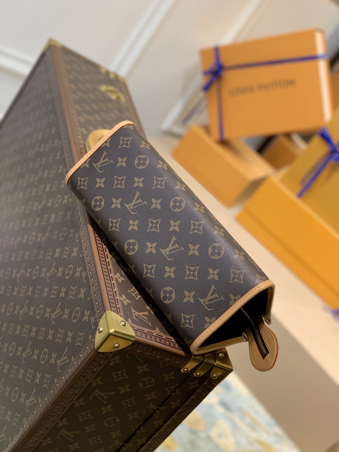 1:1 Replica Louis Vuitton LV Popincourt Monogram Canvas Luxury Bag For Women M40009 - 11.8in/30cm - Image 6