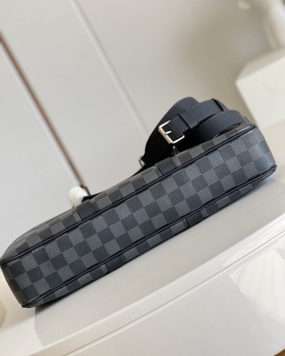 1:1 Replica Louis Vuitton LV Porte Documents Voyage PM Damier Graphite Canvas Unique bag For Men N41478 - 13.8in/35cm