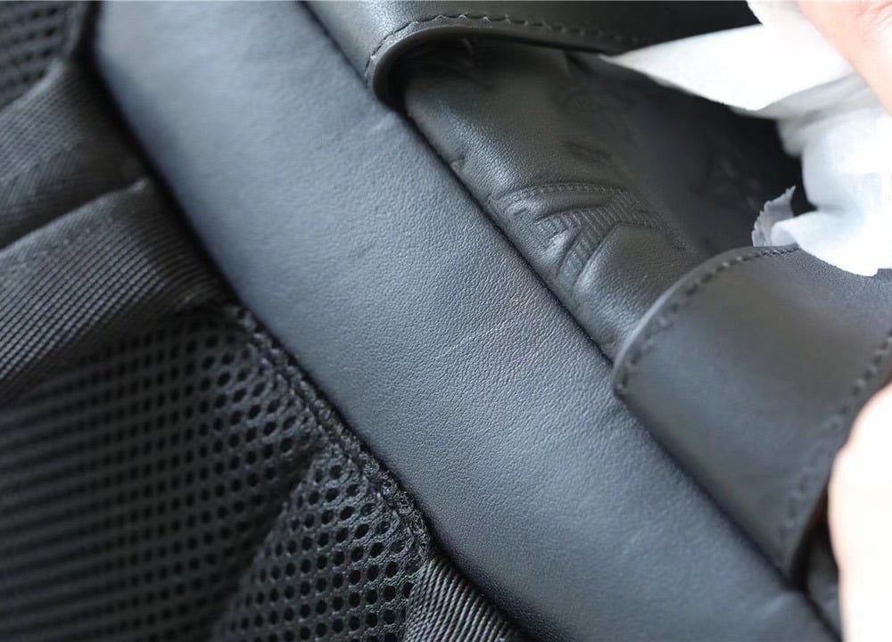 1:1 Replica Louis Vuitton LV Racer Backpack Monogram Shadow Leather Unique Bag For Men M46109 - 41cm