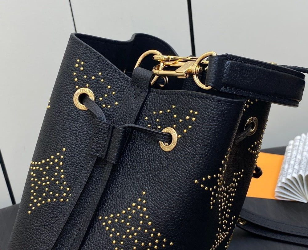 1:1 Replica Louis Vuitton LV Néonoé BB Monogram Empreinte Leather Luxury Bag For Women M46734- 7.9 Inches/ 20 Cm