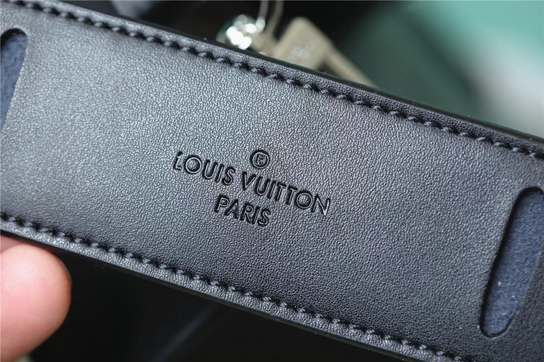 1:1 Replica Louis Vuitton LV Sac Plat Cross Damier Graphite Canvas Unique Bag For Men N45276 - 11.2in/28.5cm - Image 3