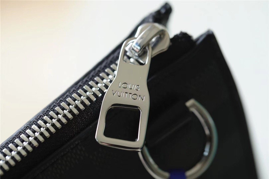 1:1 Replica Louis Vuitton LV Sac Plat Cross Damier Graphite Canvas Unique Bag For Men N45276 - 11.2in/28.5cm - Image 4