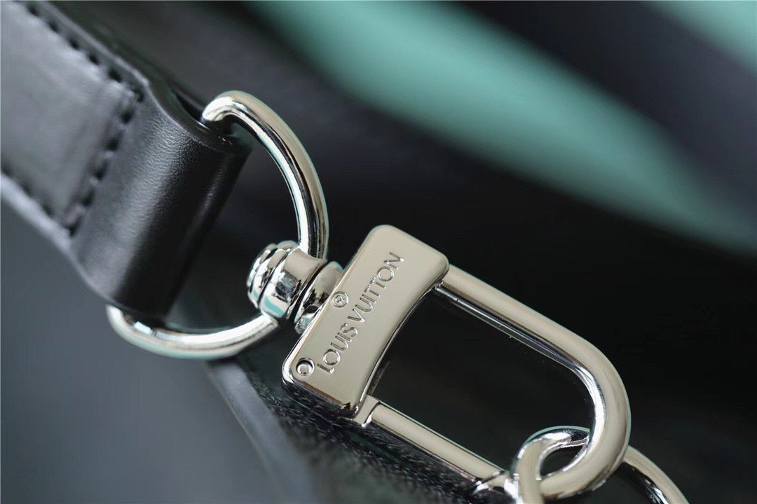 1:1 Replica Louis Vuitton LV Sac Plat Cross Damier Graphite Canvas Unique Bag For Men N45276 - 11.2in/28.5cm - Image 8