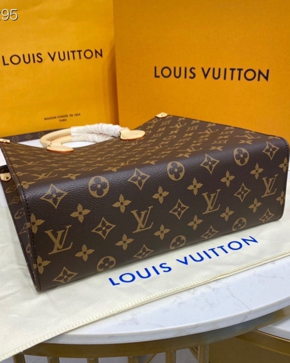 1:1 Replica Louis Vuitton LV Sac Plat PM Monogram Canvas Luxury Bag For Women M45848 -  11.8in/30cm