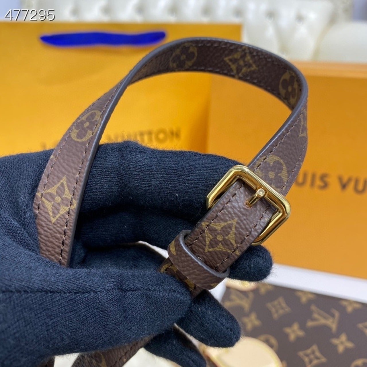 1:1 Replica Louis Vuitton LV Sac Plat PM Monogram Canvas Luxury Bag For Women M45848 - 11.8in/30cm - Image 2