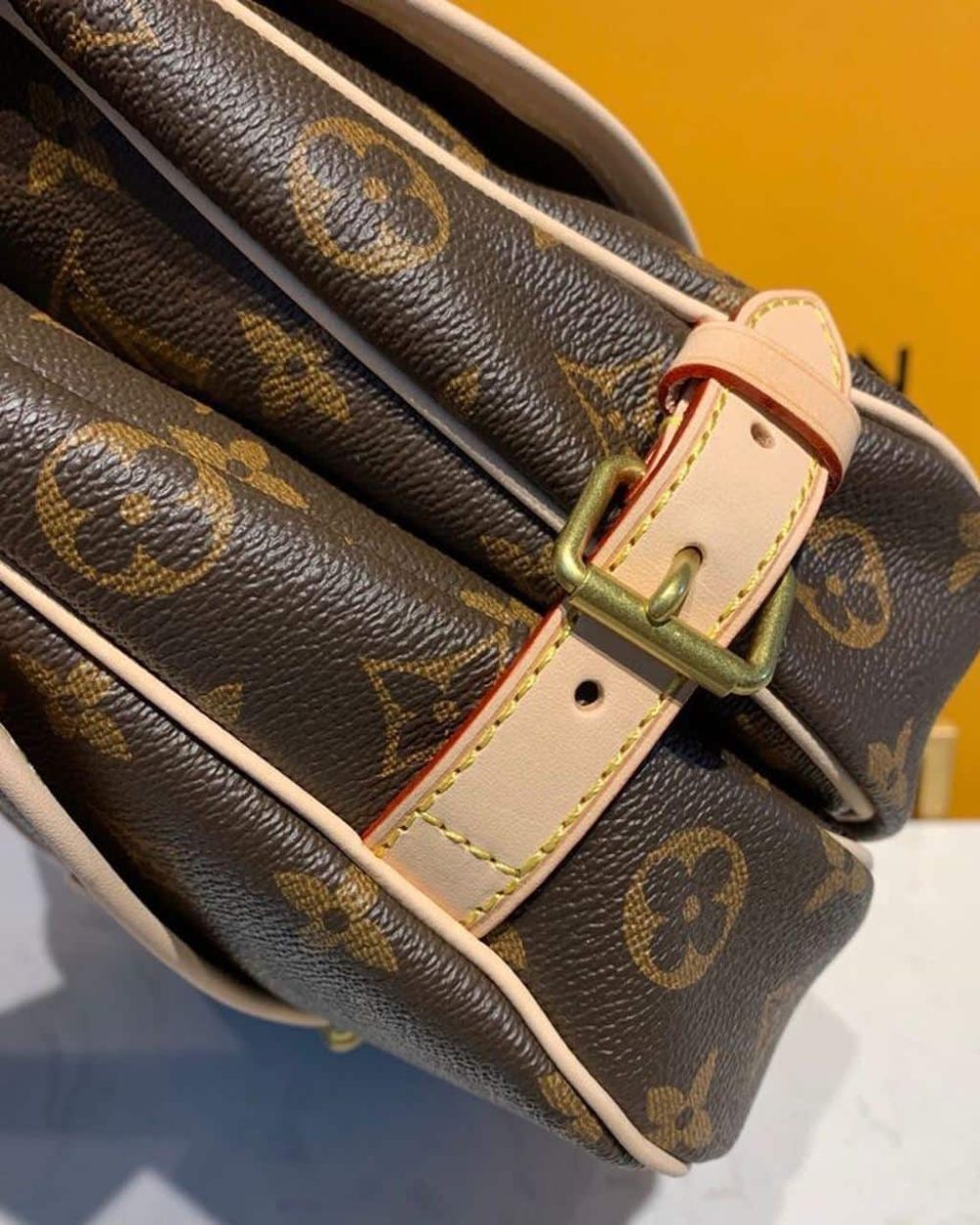 1:1 Replica Louis Vuitton LV Saumur MM Monogram Canvas Luxury Bag For Women M40710 -  11.8in/30cm