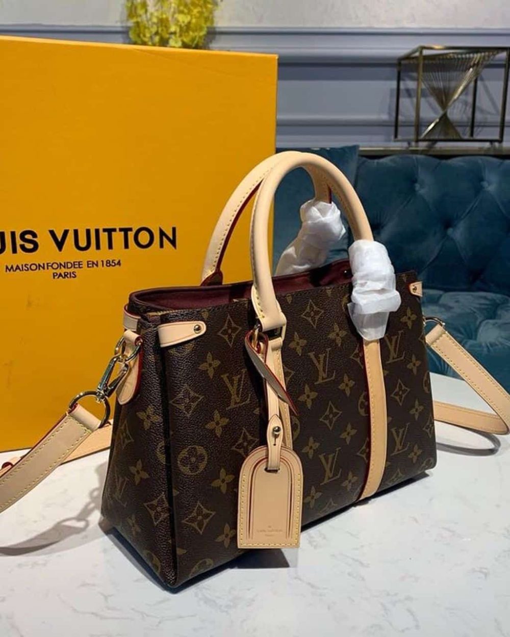 1:1 Replica Louis Vuitton LV Soufflot BB Monogram Canvas Luxury Bag For Women M44815 - 11.4in/29cm