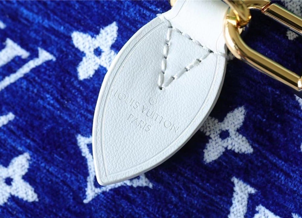 1:1 Replica Louis Vuitton LV Speedy Bandouliere 20 Monogram Blue Luxury Bag For Women M20751 - 20.5cm/8.1in