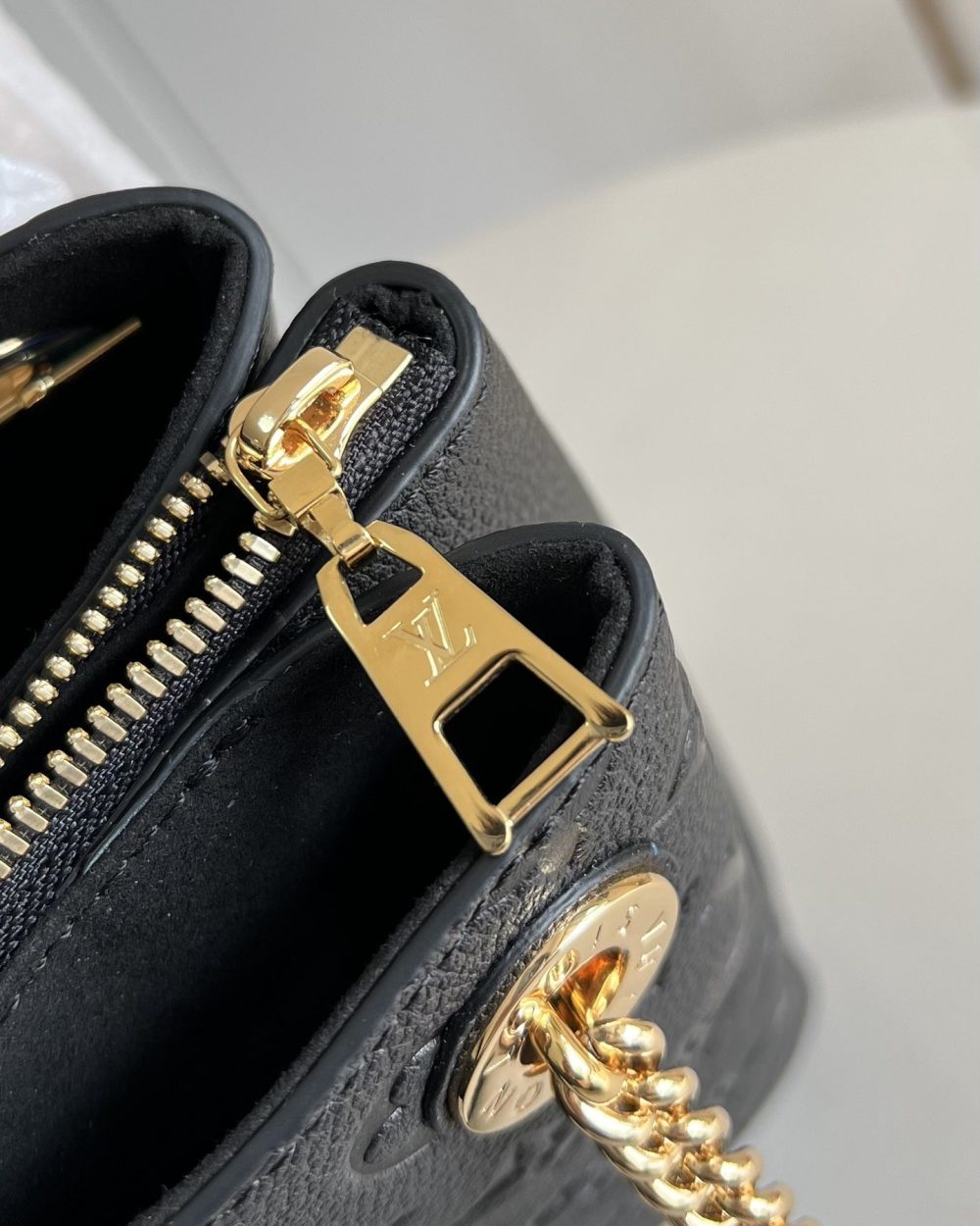 1:1 Replica Louis Vuitton LV Surene MM Monogram Empreinte Leather Luxury Bag For Women M43758 - 14.6in/37cm