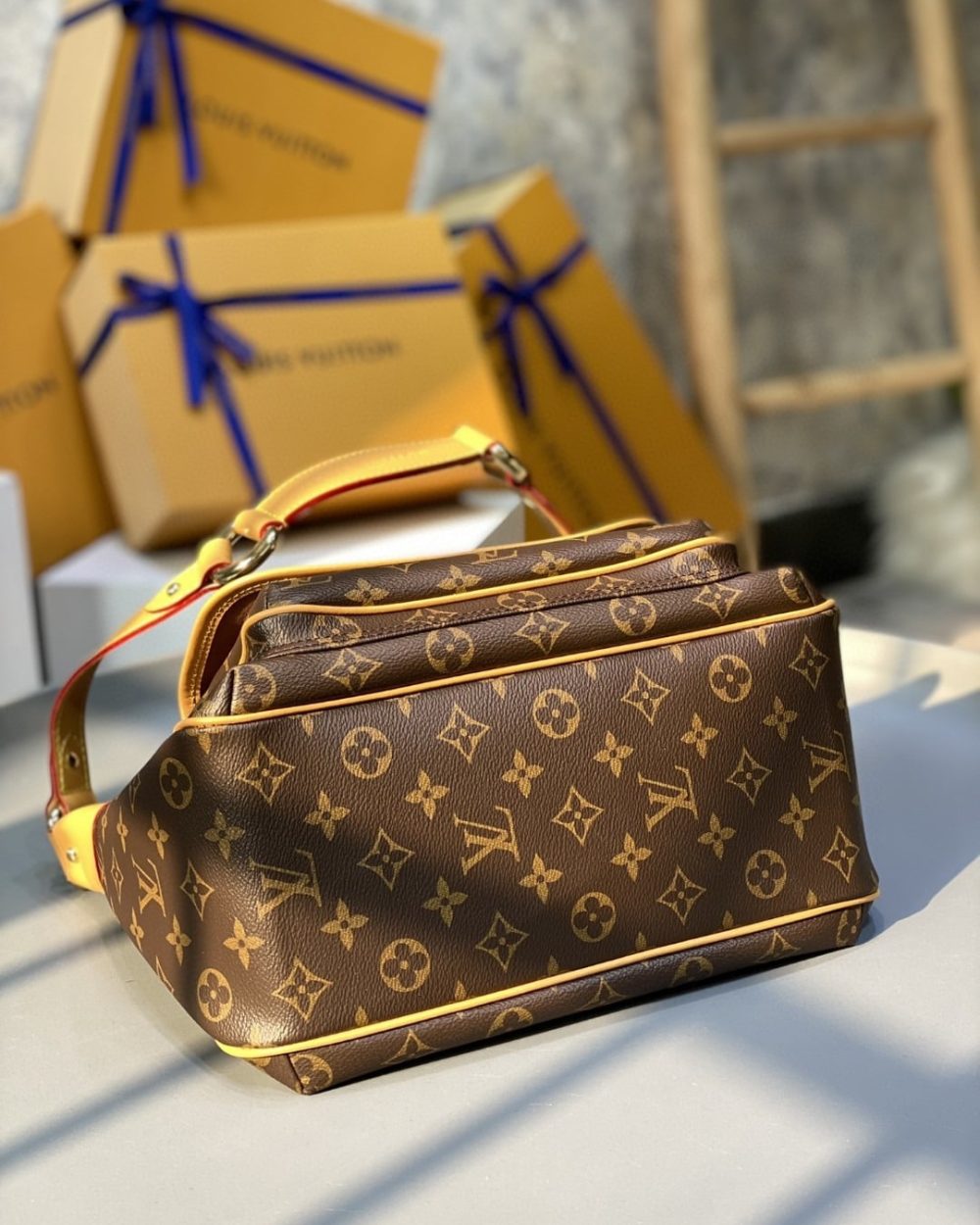 1:1 Replica Louis Vuitton LV Tikal GM Monogram Canvas Luxury Bag For Women M40077 - 30cm