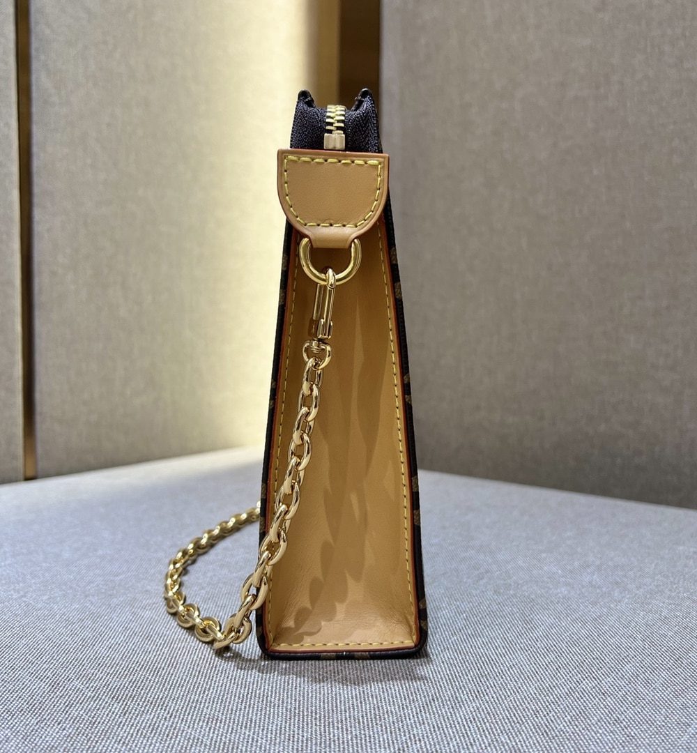 1:1 Replica Louis Vuitton LV Toiletry Pouch On Chain 26 Practical Bag Monogram Unique Bag for Men M81412 - 25 cm/ 9.8 in