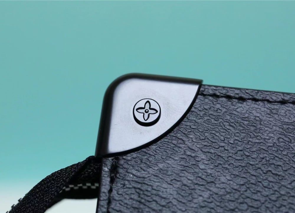 1:1 Replica Louis Vuitton LV Trunk Pouch Monogram Eclipse Canvas Black Unique Bag For Men M45937 - 28cm