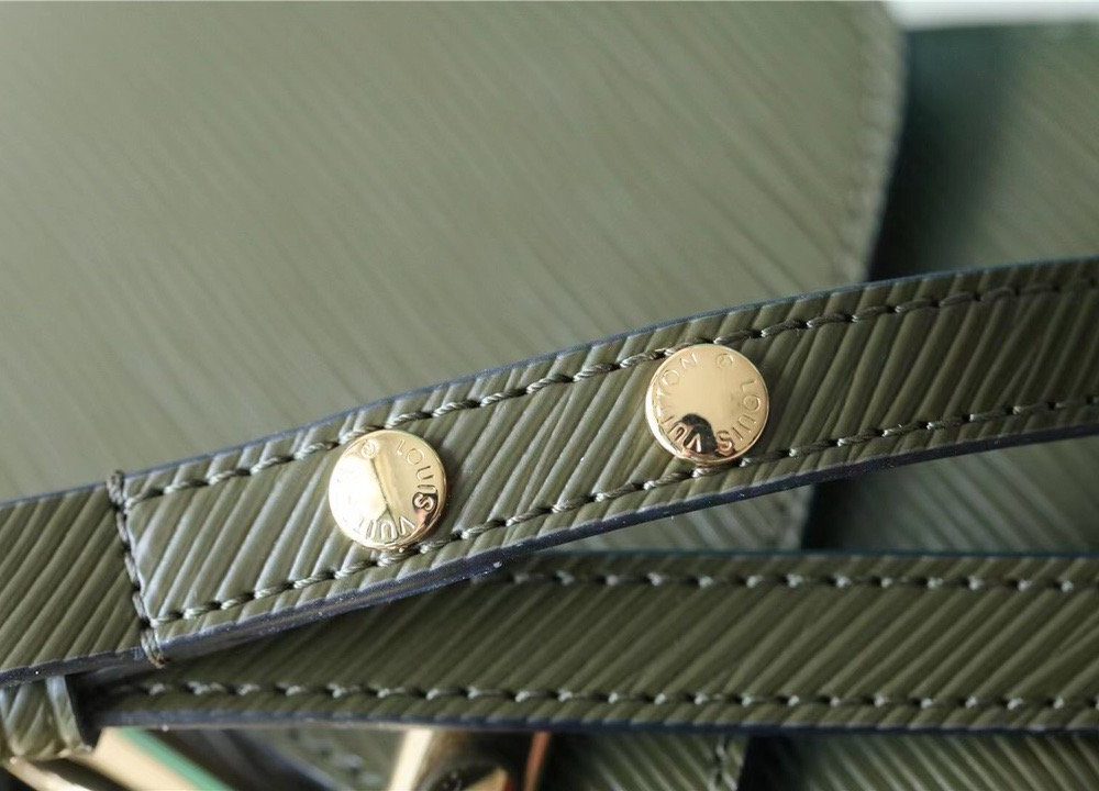 1:1 Replica Louis Vuitton LV Twist MM Bag, Shoulder and Cross Body Bags Luxury Bag For Women Kaki / Quartz White M59884 - 9.1in/23cm