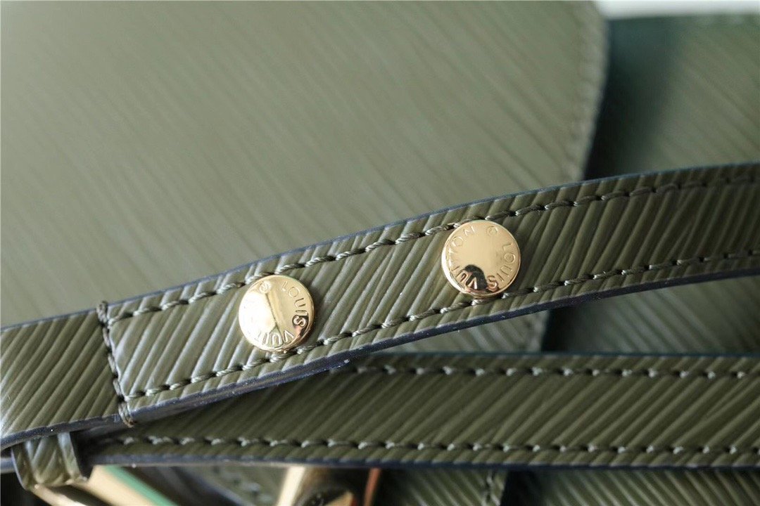 1:1 Replica Louis Vuitton LV Twist MM Bag, Shoulder and Cross Body Bags Luxury Bag For Women Kaki / Quartz White M59884 - 9.1in/23cm - Image 6