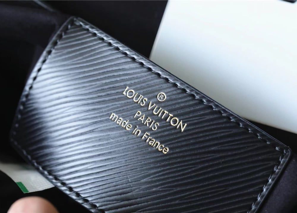 1:1 Replica Louis Vuitton LV Twist MM Epi Black Luxury Bag For Women M59887 - 9.1in/23cm