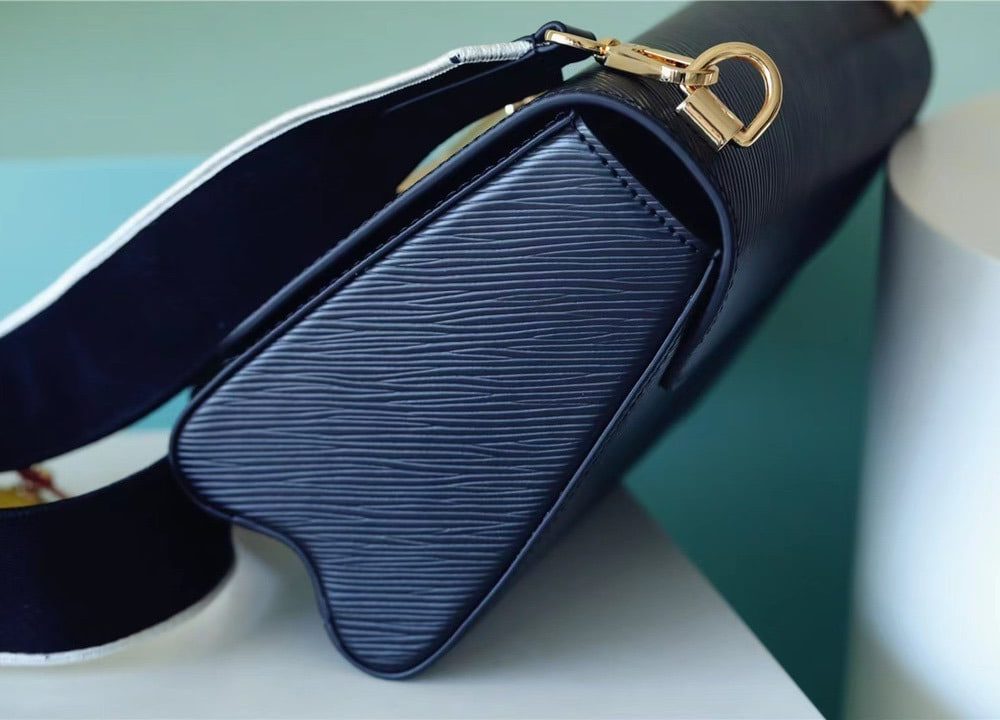 1:1 Replica Louis Vuitton LV Twist MM Epi Black Luxury Bag For Women M20680 - 7.5in/19cm