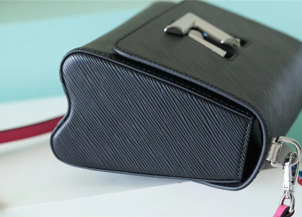 1:1 Replica Louis Vuitton LV Twist MM Epi Black Luxury Bag For Women - 9.1in/23cm