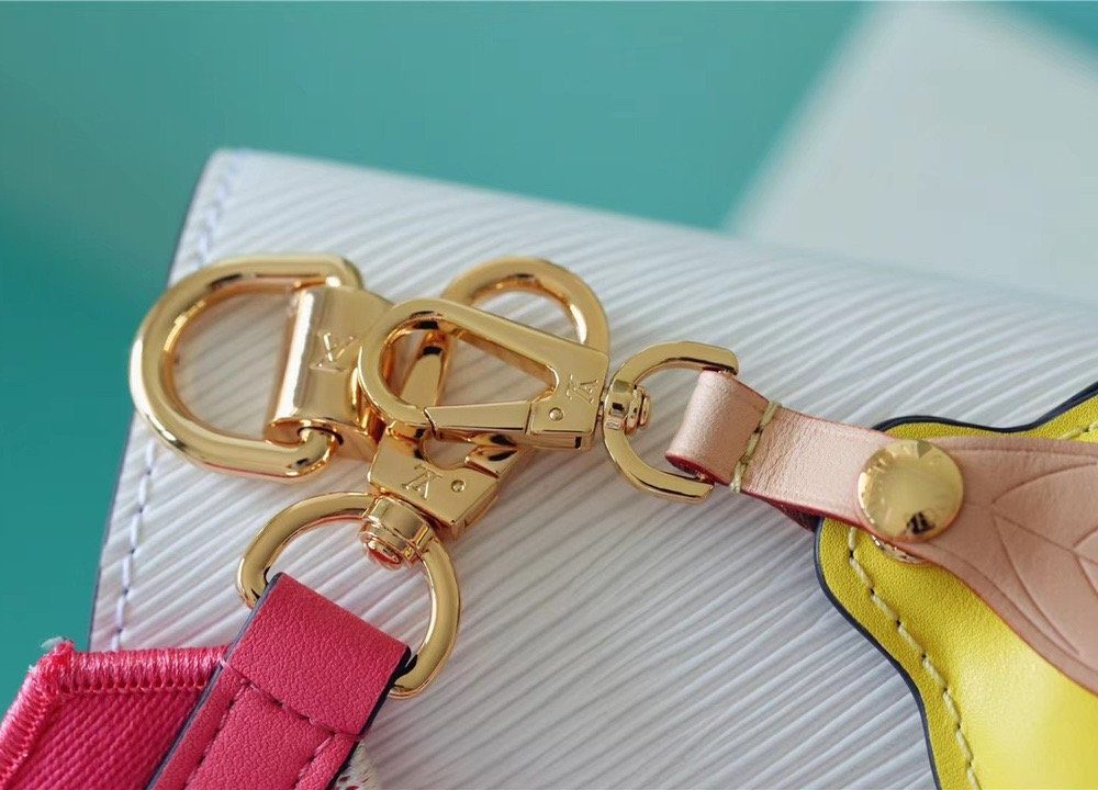 1:1 Replica Louis Vuitton LV Twist MM Epi Light Blue Luxury Bag For Women - 9.1in/23cm