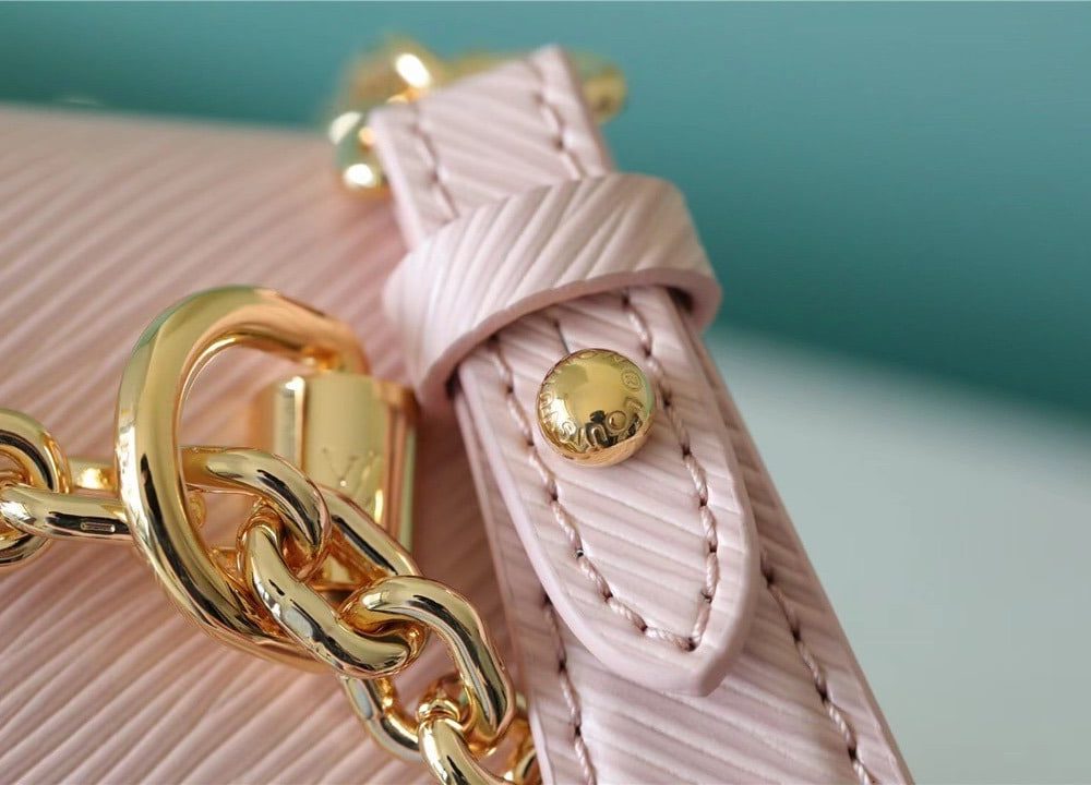 1:1 Replica Louis Vuitton LV Twist MM Epi Light Pink Luxury Bag For Women - 9.1in/23cm