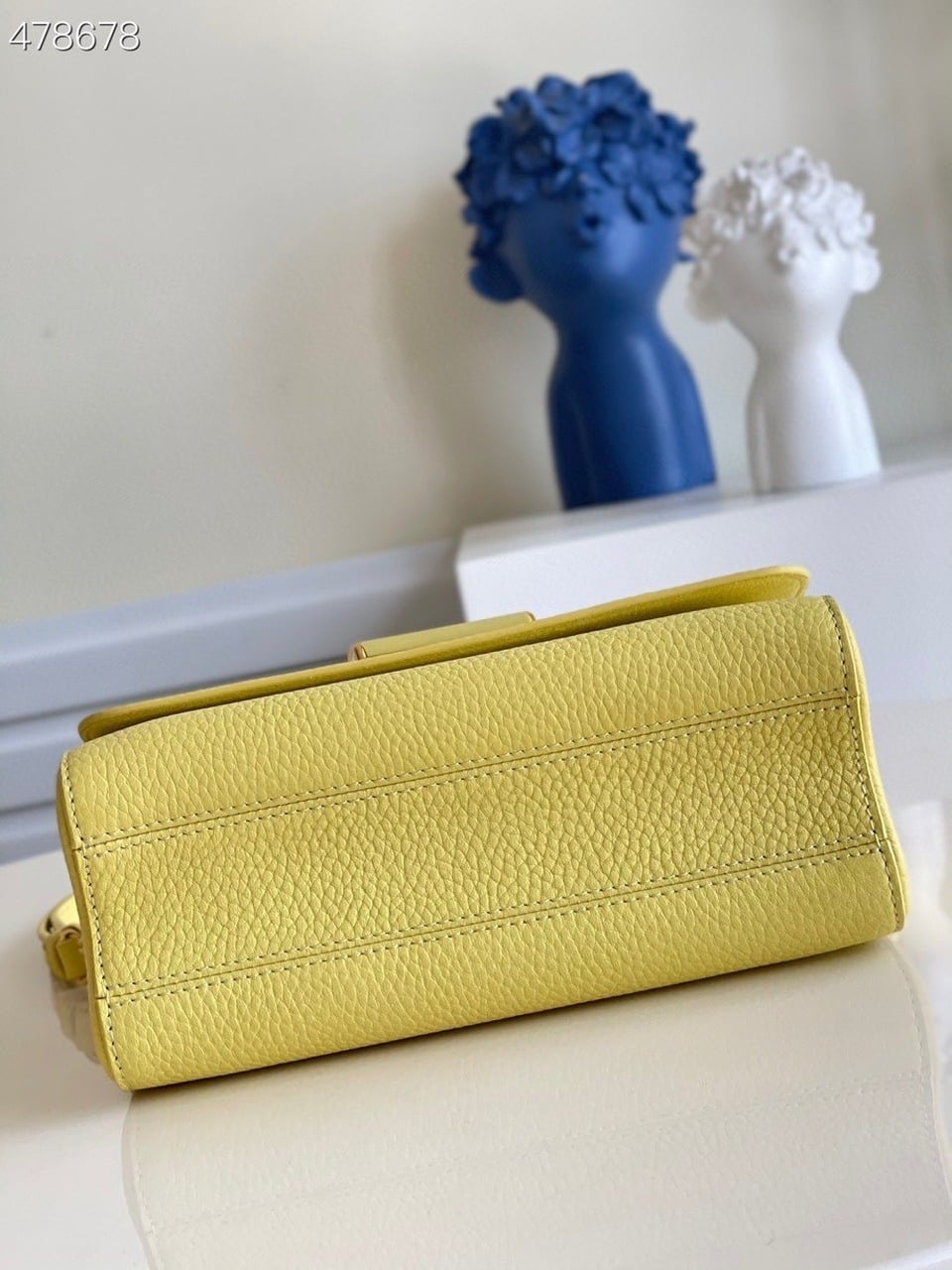 1:1 Replica Louis Vuitton LV Twist MM Ginger Yellow Luxury Bag For Women - 9.1in/23cm - Image 2