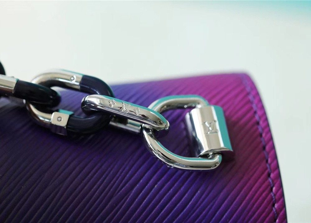 1:1 Replica Louis Vuitton LV Twist PM Luxury Bag For Women Gradient Blue M59896 - 7.5in/19cm