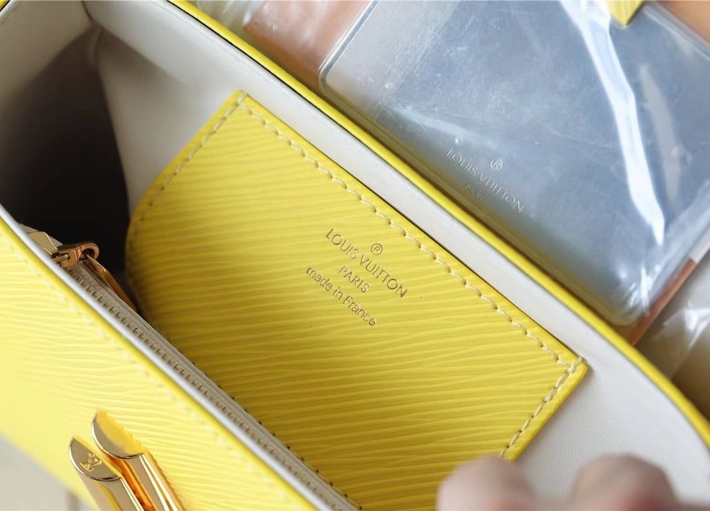 1:1 Replica Louis Vuitton LV Twist PM Epi Yellow Luxury Bag For Women - 7.5in/19cm