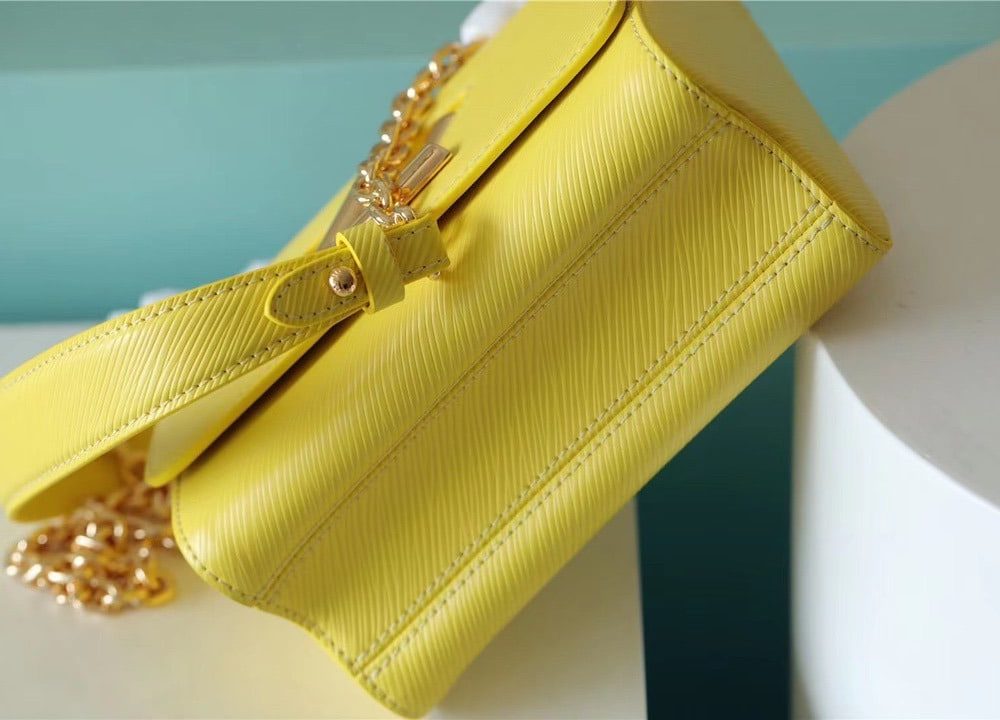 1:1 Replica Louis Vuitton LV Twist PM Epi Yellow Luxury Bag For Women - 7.5in/19cm