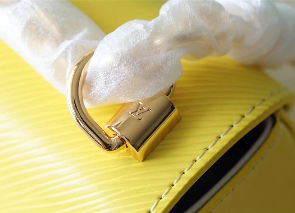 1:1 Replica Louis Vuitton LV Twist PM Epi Yellow Luxury Bag For Women - 7.5in/19cm
