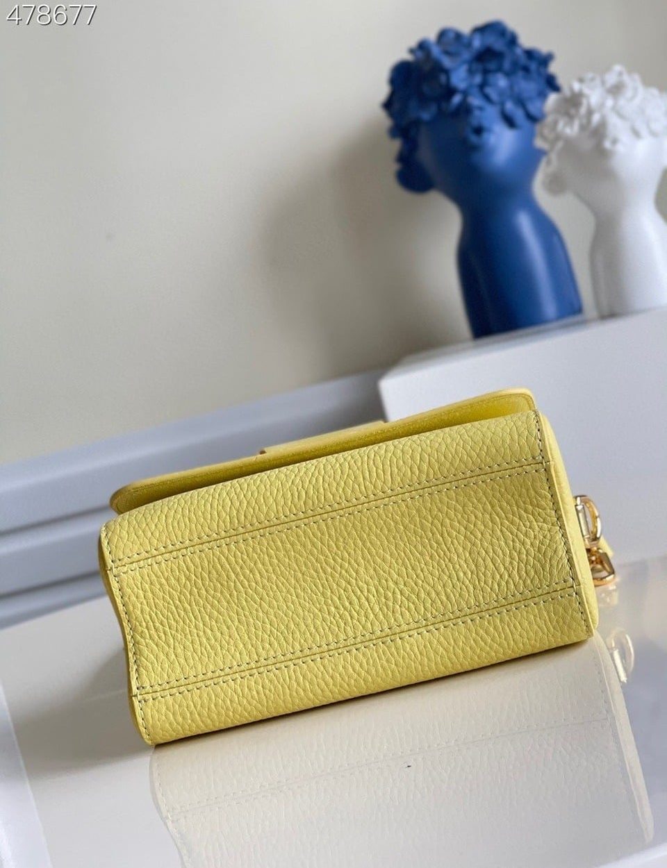 1:1 Replica Louis Vuitton LV Twist PM Ginger Yellow Luxury Bag For Women M58571 -  7.5in/19cm