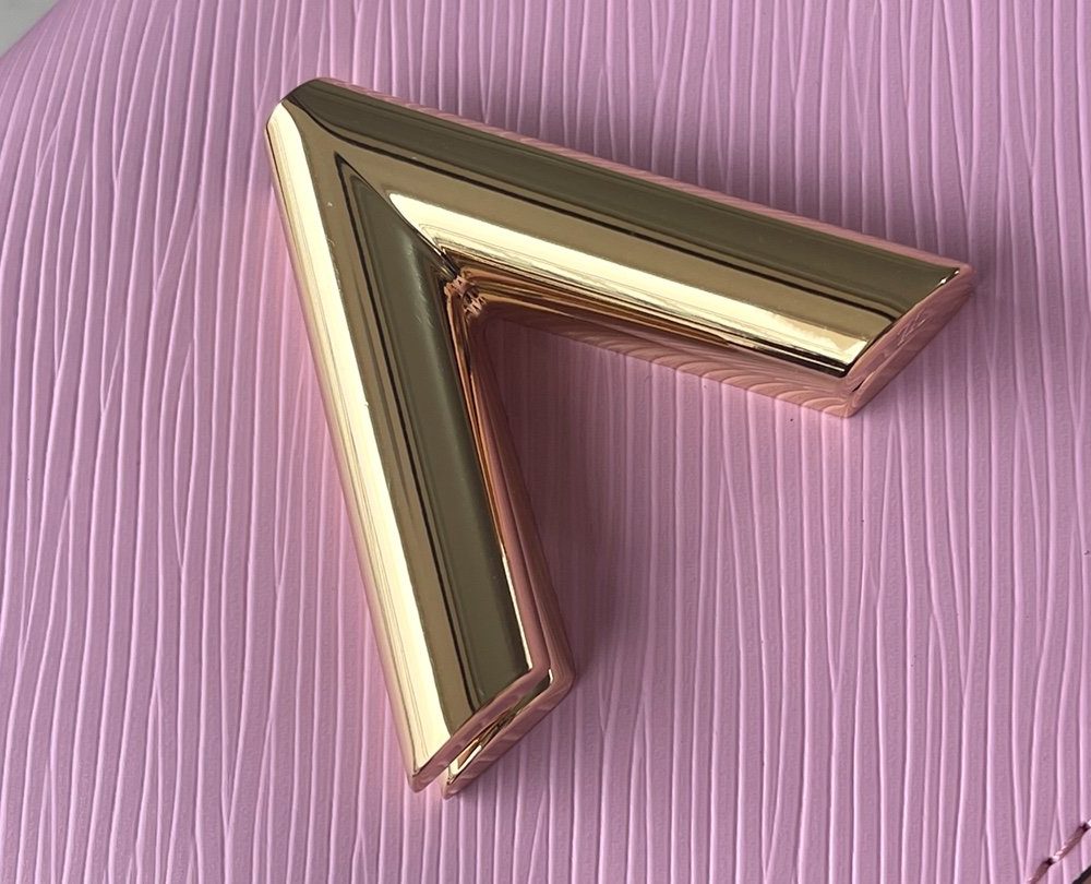 1:1 Replica Louis Vuitton LV Twist PM Monogram Flower Wisteria Purple Luxury Bag For Women M59405 - 9.1in/23cm