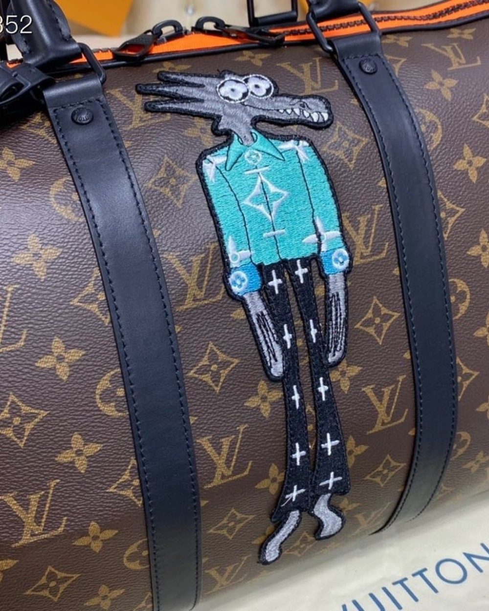 1:1 Replica Louis Vuitton LV Keepall Bandouliere 50 Monogram Canvas Essential Bag For Men M45616 - 19.7in/ 50cm