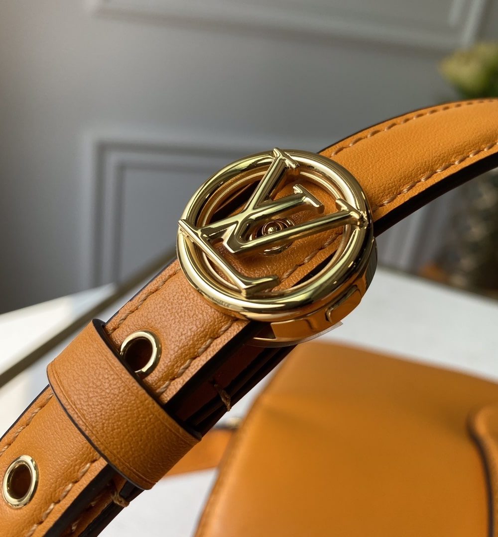 1:1 Replica Louis Vuitton LV LV Pont 9 Smooth Calfskin Leather Luxury Bag For Women M55946 - 9.1in/22cm