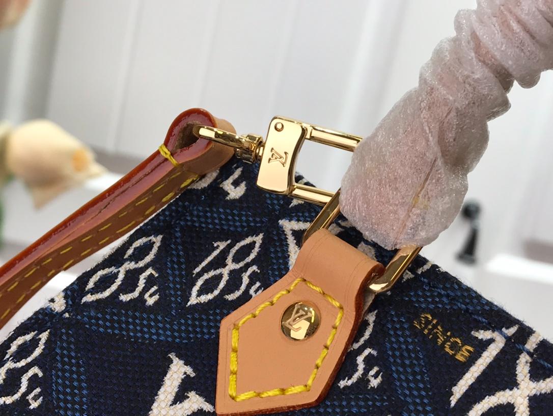 1:1 Replica Louis Vuitton LV Since 1854 Petit Sac Plat Red/Blue/Black Luxury Bag For Women - 17 cm/6.6 in - Image 6