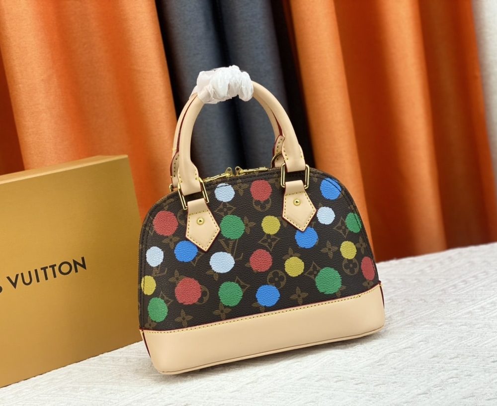 1:1 Replica Louis Vuitton LV LV x YK Alma BB Monogram Canvas Exclusive Bag For Women M46431 - 9.2in/ 23.5cm