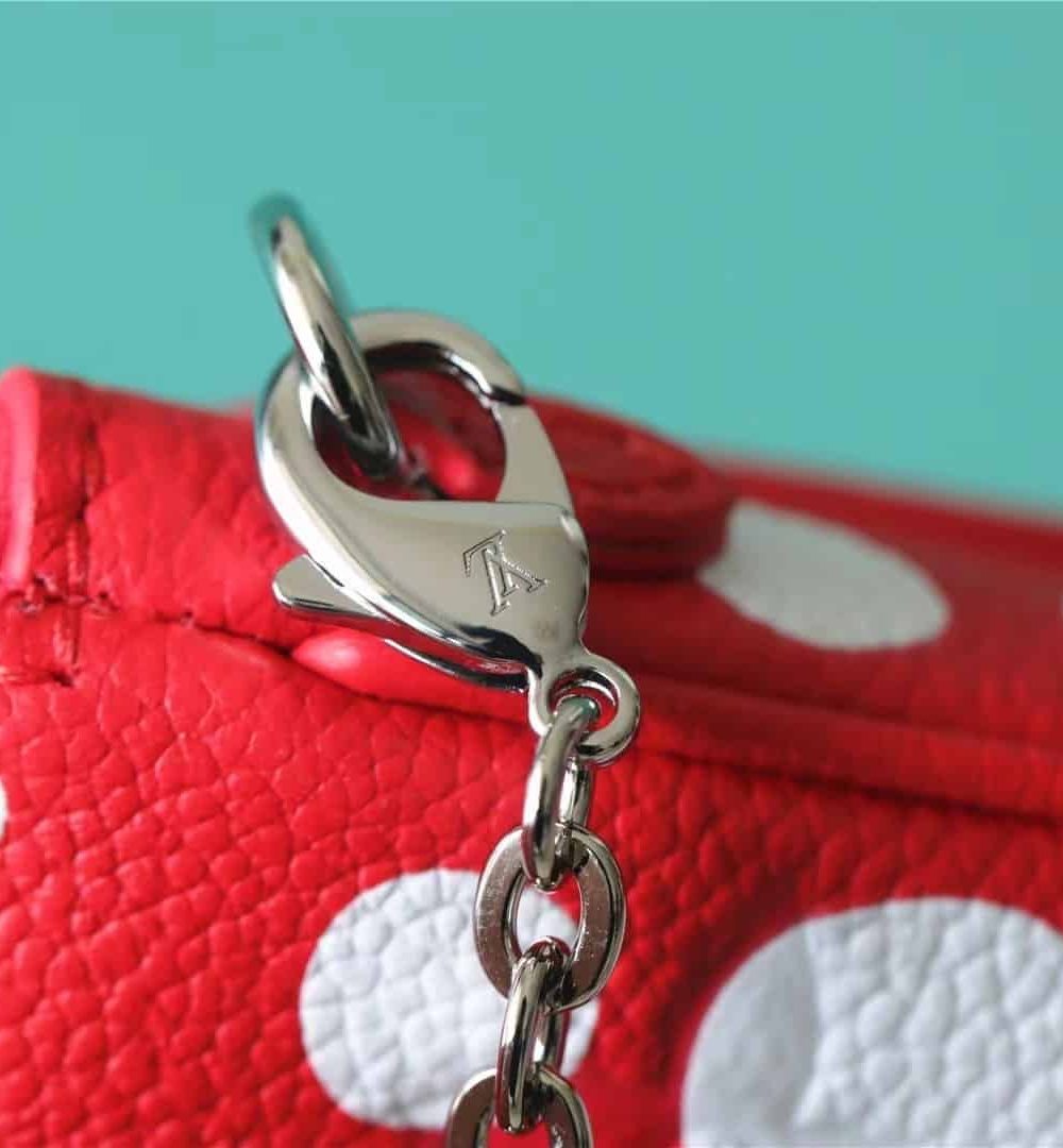 1:1 Replica Louis Vuitton LV LV x YK Pochette Métis​ Red Captivating Bag For Women - 5.5in/14cm