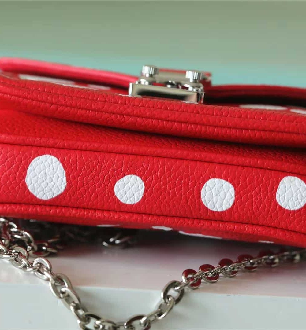 1:1 Replica Louis Vuitton LV LV x YK Pochette Métis​ Red Captivating Bag For Women - 5.5in/14cm