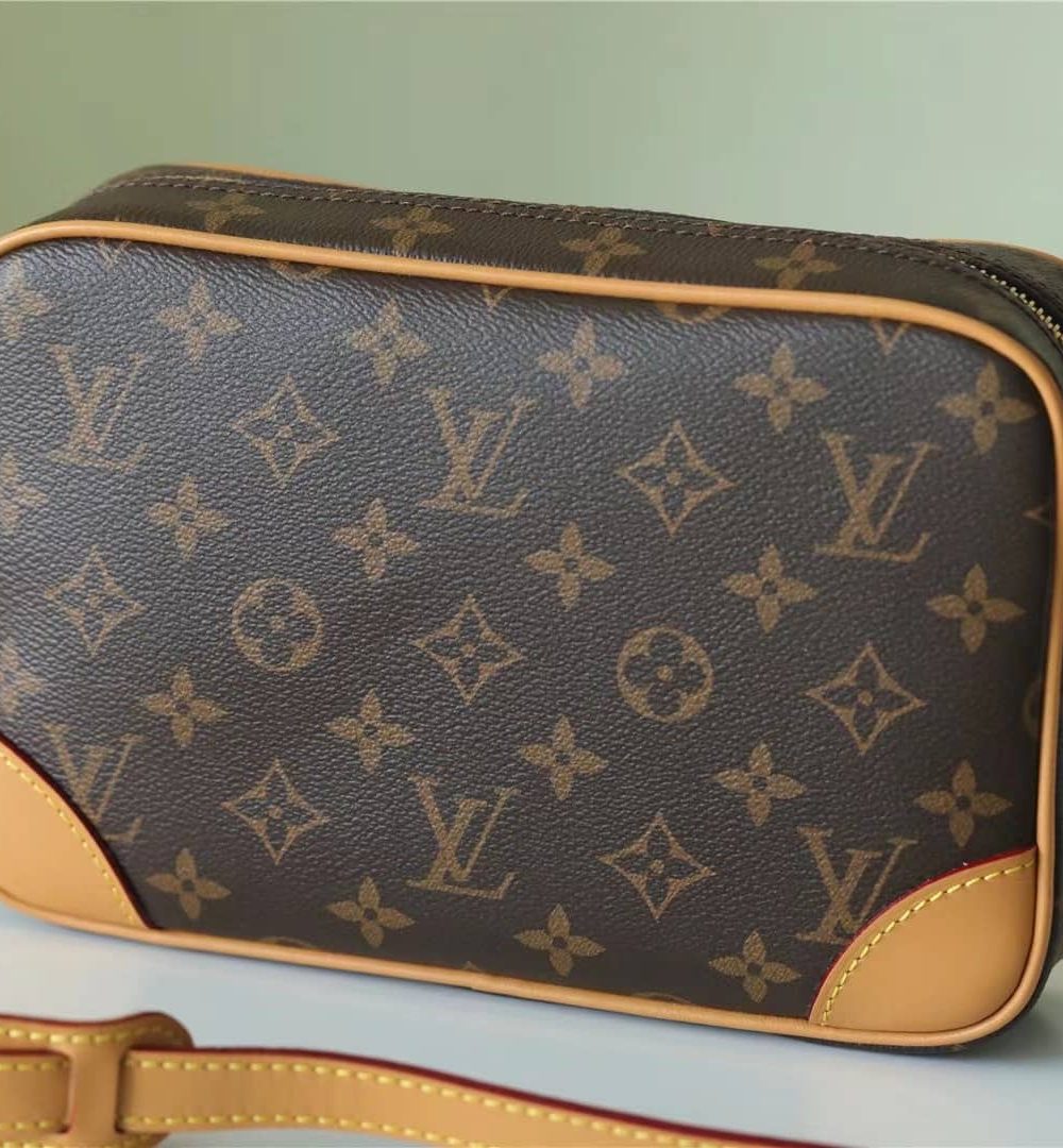1:1 Replica Louis Vuitton LV Monogram Trocadero 23 Brown Luxury Bag For Women - 9.1in/ 23cm