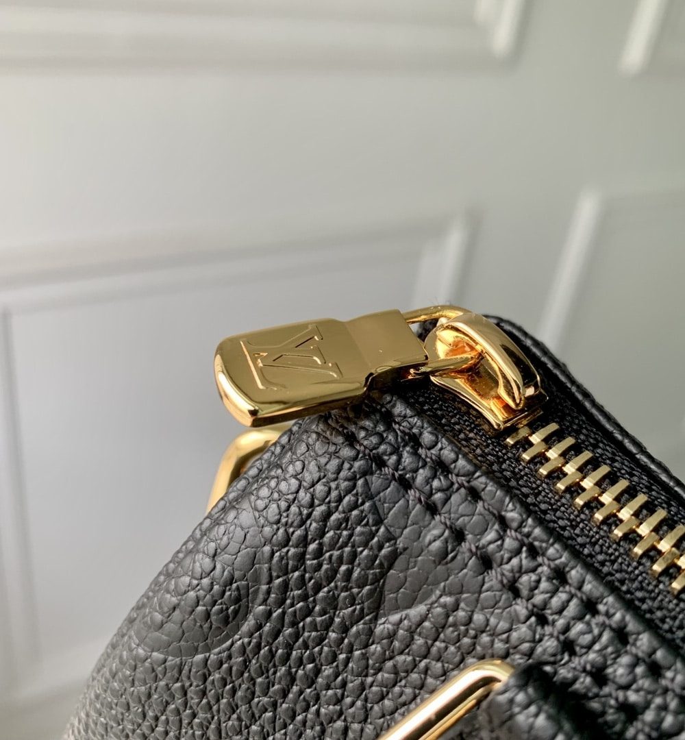 1:1 Replica Louis Vuitton LV Nano Speedy Monogram Empreinte Leather Luxury Bag For Women M82450 - 6.3in/16cm