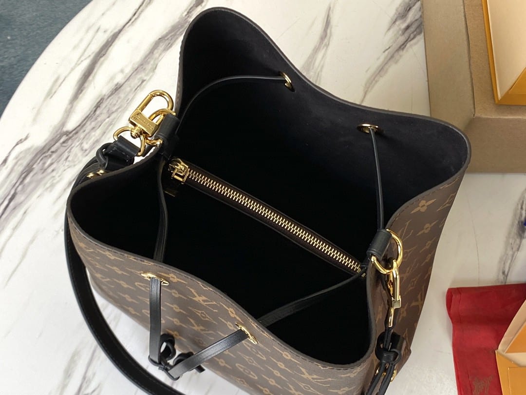 1:1 Replica Louis Vuitton LV NéoNoé MM Monogram Canvas Luxury Bag For Women M44020 - 10.2in/26cm - Image 6