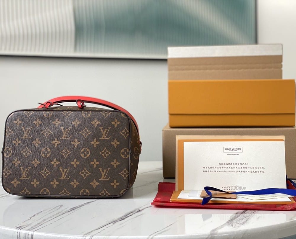 1:1 Replica Louis Vuitton LV NéoNoé MM Monogram Canvas Luxury Bag For Women M44021 -  10.2in/26cm