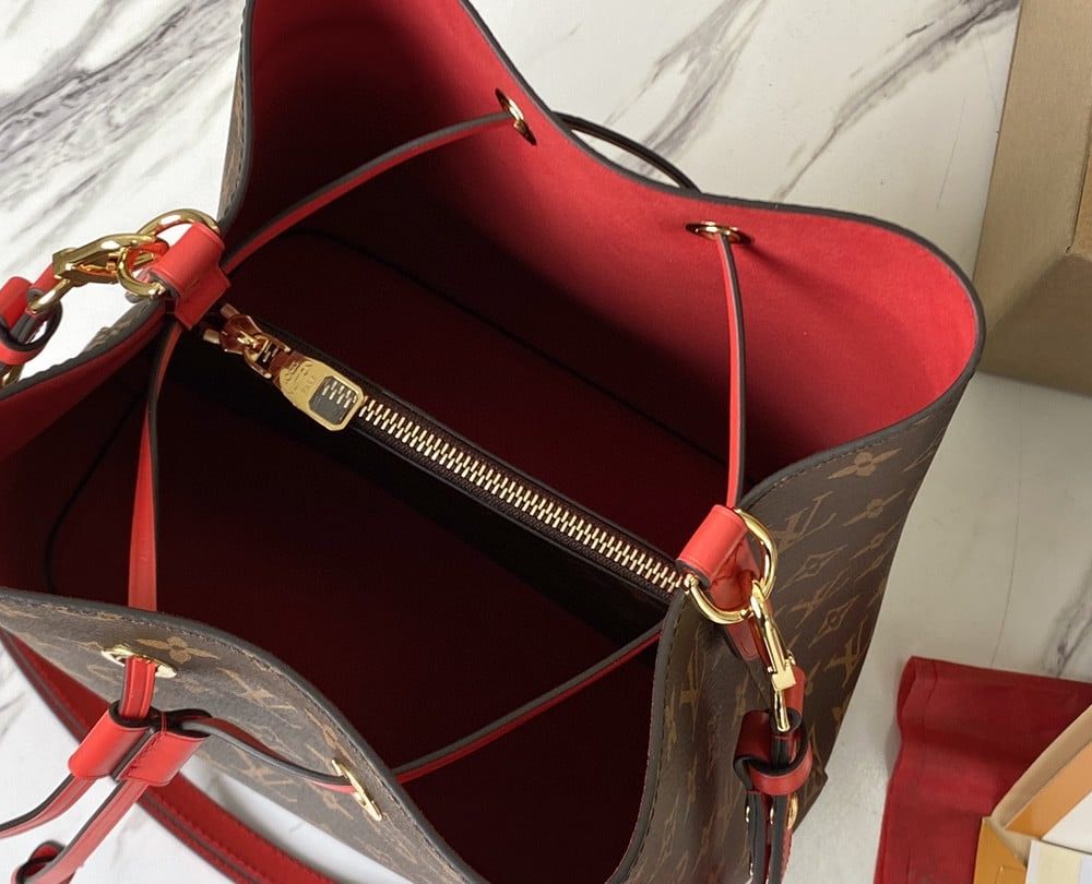 1:1 Replica Louis Vuitton LV NéoNoé MM Monogram Canvas Luxury Bag For Women M44021 -  10.2in/26cm