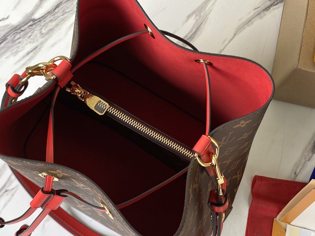 1:1 Replica Louis Vuitton LV NéoNoé MM Monogram Canvas Luxury Bag For Women M44021 - 10.2in/26cm - Image 6