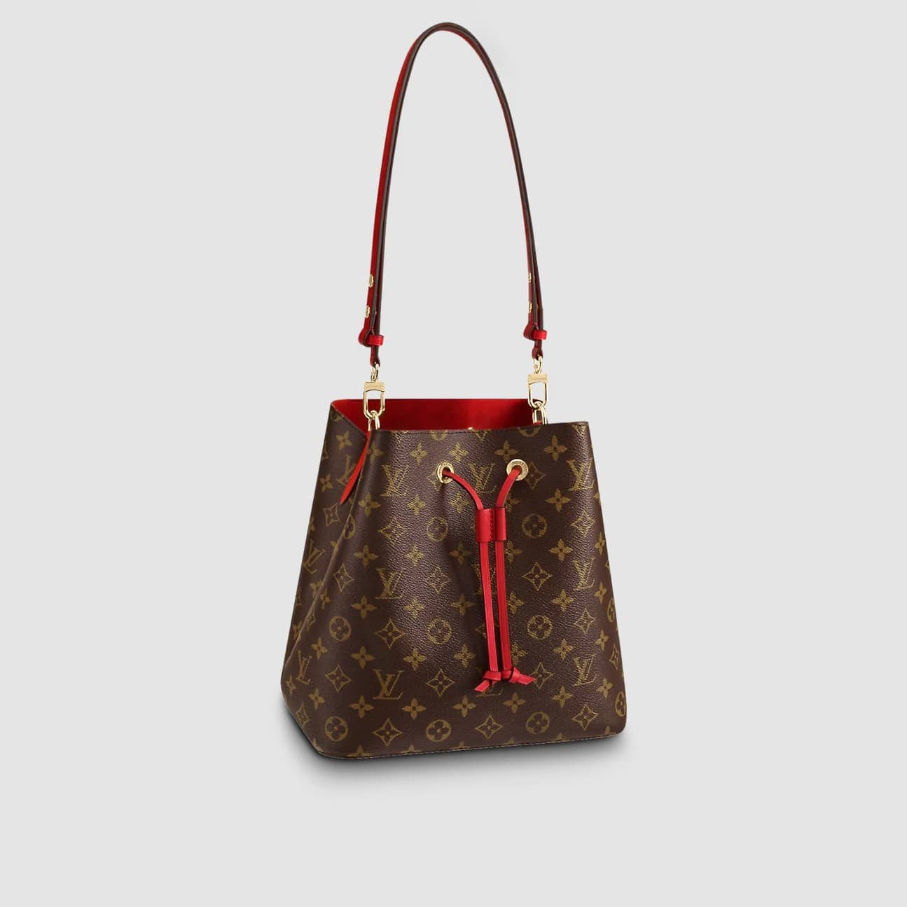 1:1 Replica Louis Vuitton LV NéoNoé MM Monogram Canvas Luxury Bag For Women M44021 - 10.2in/26cm