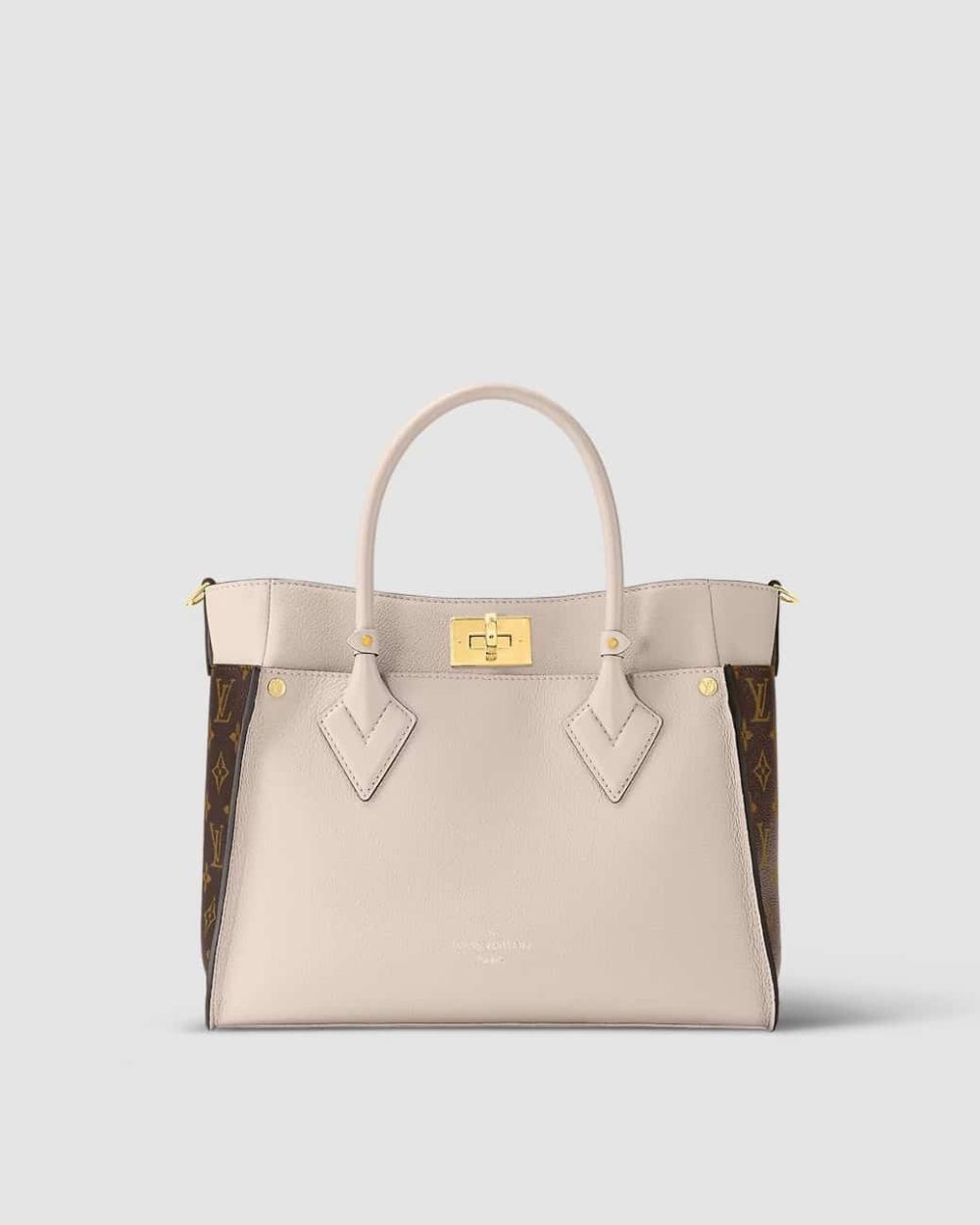 1:1 Replica Louis Vuitton LV On My Side MM High End Leather Luxury Bag For Women M58485 - 12in/31cm