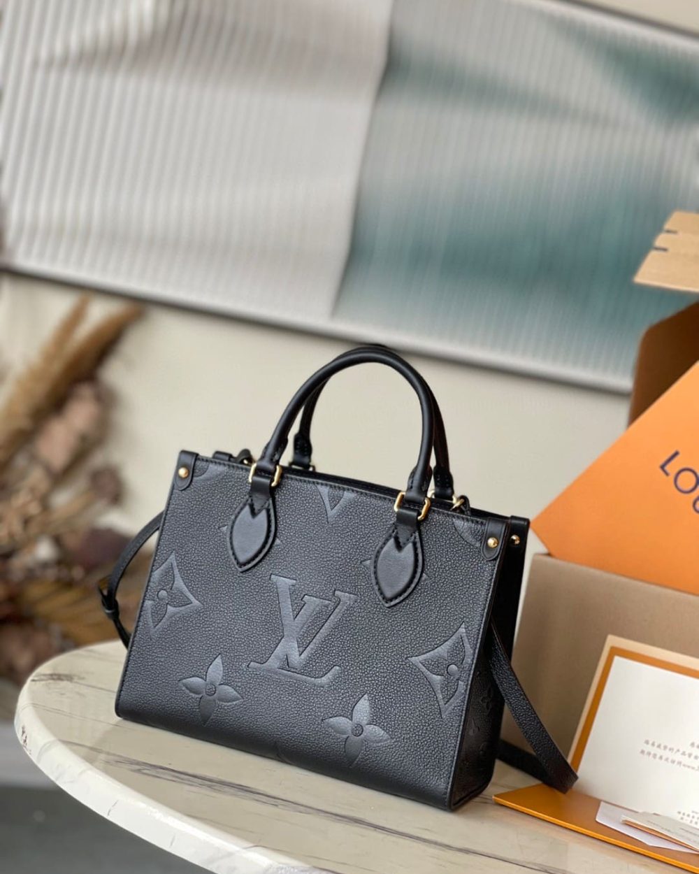 1:1 Replica Louis Vuitton LV OnTheGo PM Monogram Empreinte Lether Luxury Bag For Women M45653 - 9.8in/25cm